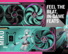 Asus RTX 5080 ROG Astral Hatsune Miku Editie: Zingt hij het janklied van de spoel? (Afbeeldingsbron: Videocardz.com)