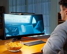 De BenQ ScreenBar Pro schakelt automatisch in wanneer iemand de monitor nadert. (Afbeelding: BenQ)