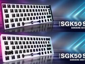 Sharkoon SKILLER SGK50 S4 Barebone ANSI en ISO lay-outs (Bron: Sharkoon)