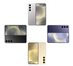 De Galaxy S24 in vier van de zeven geruchtmakende lanceringskleuren. (Afbeeldingsbron: Android Headlines)