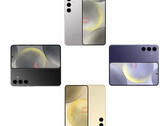 De Galaxy S24 in vier van de zeven geruchtmakende lanceringskleuren. (Afbeeldingsbron: Android Headlines)