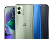De Moto G54 in zijn drie lanceringskleuren. (Afbeeldingsbron: @evleaks)