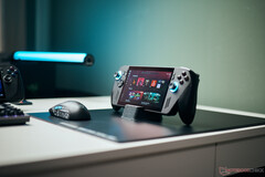 Asus ROG Xbox Ally X. (Afbeelding bron: Notebookcheck)