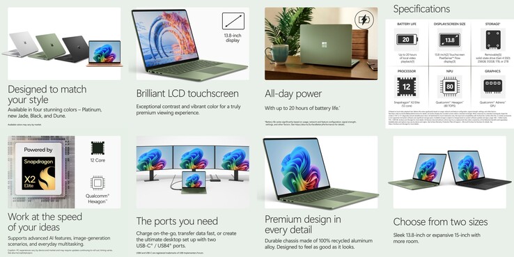De 13,8-inch Surface Laptop 8.