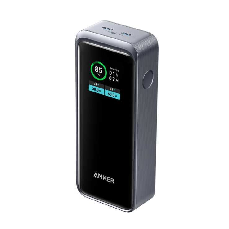 De Anker Prime 12.000mAh Power Bank (130W). (Afbeelding bron: Anker)