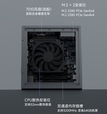 DeskMic B760 internals