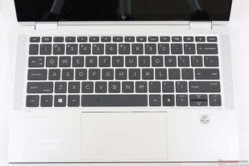Zelfde grootte toetsen als op het EliteBook x360 1030 G4, maar sommige functietoetsen zijn verwisseld voor meer nuttige acties
