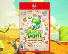 Yoshi en het Mysterieuze Boek fysieke Switch 2 spel getoond