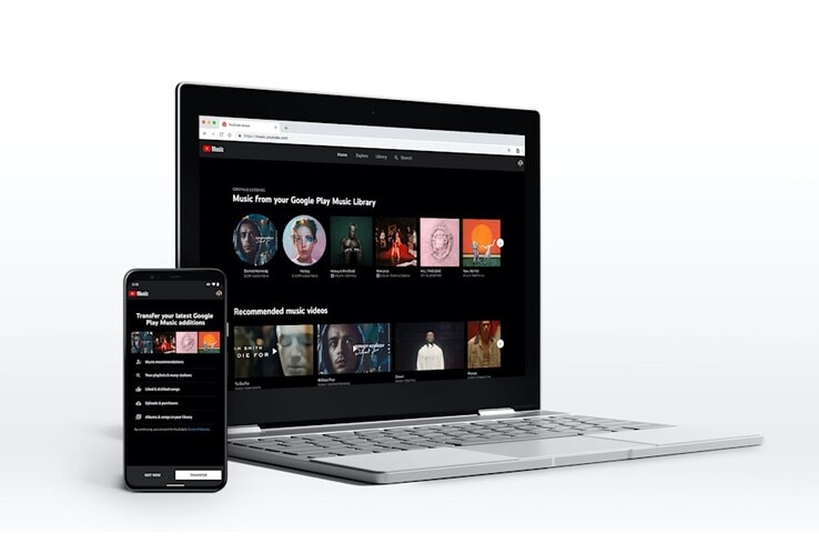 Google hield Play Music jarenlang in dienst naast YouTube Music, maar uiteindelijk won de laatste het. (bron: Google)