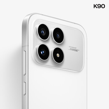 De rechthoekige camerabehuizing van de K90. (Afbeelding bron: Redmi)