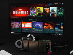 Ondanks het feit dat de BC 250 een afgeslankte PlayStation 5 APU heeft, kan hij games vrij goed aan met een resolutie van 1080p. Afgebeeld: het bord met Bazzite (bron: ETA Prime) 