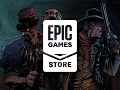 Banner voor Blood West op de Epic Games Store wordt getoond (Afbeelding bron: Epic Games Store met bewerkingen)