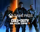 Call of Duty: Black Ops 7 Xbox Game Pass banner wordt getoond