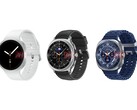 Onofficiële renders van Galaxy Watch8 (links), Galaxy Watch8 Classic (midden) en Galxy Watch Ultra 2025 (rechts). (Afbeeldingsbron: Android Headlines)