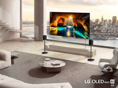 LG brengt zijn Wallpaper TV terug met een nieuwe draadloze box en een helderder OLED-paneel. (Afbeeldingsbron: LG)