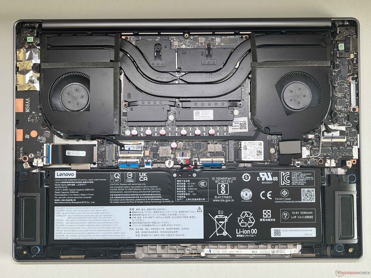 Yoga Pro 9 16IAH10 moederbord ter vergelijking