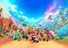 Er is een belangrijke patch voor Mario Kart World (bovenstaande marketingafbeelding). (Afbeeldingsbron: Nintendo)