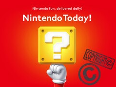 Nintendo Today! app met copyrightsymbool (Afbeelding bron: Nintendo of America, Laws.com met bewerkingen)