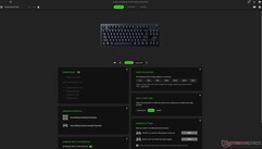 Razer Huntsman V3 Pro TKL 8KHz Synapse 4 aangepast tabblad