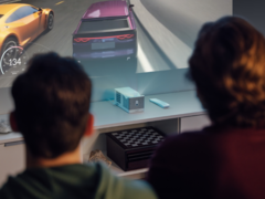 De Philips Screeneo UL5 is een UST-projector met drie lasers. (Afbeeldingsbron: Philips)