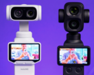 Insta360 Luna Ultra naast de DJI Osmo Pocket 4P.
