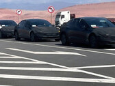 Model 3land getest bij hoge temperaturen (afbeelding: Weibo)