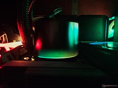 Aorus Waterforce X II 360: RGB-effecten bij pompvoet