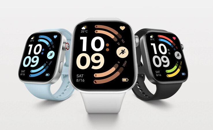 De standaard Redmi Watch 6 voegt een Glacier Blue-optie toe aan de Obsidian Black- en Silver Grey-varianten waarin de Redmi Watch 6 NFC verkrijgbaar is.