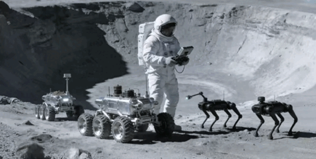 China wil robothonden op de maan — niet alleen om te werken, maar ook als gezelschap voor astronauten.