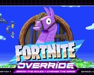 Officiële promotieafbeelding voor Fortnite Override.