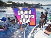 Een waterscène in GTA 6 waarin NPC’s te zien zijn