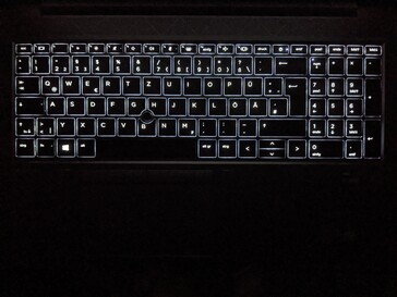 HP ZBook Firefly 15 - Achtergrondverlichting