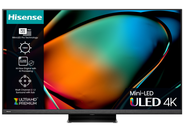 De Hisense U8K Mini LED TV (bron: Hisense)