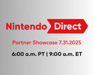 Nintendo Direct Partner Showcase banner wordt getoond (Afbeelding bron: Nintendo of America X account met bewerkingen)