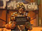Het Overwatch 2-personage Junkrat (Jamison Fawkes).