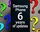 Samsung belooft langetermijnupdates voor zijn budgetsmartphones. Maar het bedrijf heeft ook een grote maas in de wet. (Afbeelding gemaakt met ChatGPT)