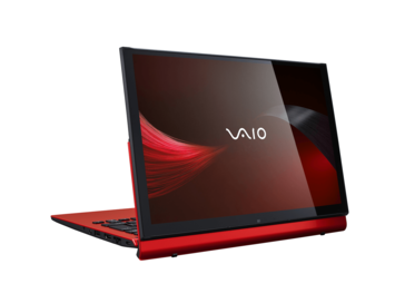 Vaio T-serie in weergavemodus (fijn rood)