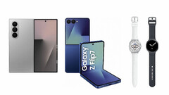 Een leaker heeft commentaar gegeven op de beschikbaarheid van de nieuwe Samsung-producten Galaxy Watch 8, Watch Ultra (2025), Galaxy Z Fold7, Flip7 en Flip7 FE. (Afbeeldingsbron: Evan Blass)
