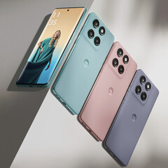 De Edge 60 Fusion zal de bestaande designtaal van Motorola's Edge-serie behouden. (Afbeeldingsbron: via Evan Blass)