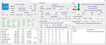 Systeem info: HWiNFO Samenvatting