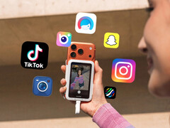 Insta360 benadrukt dat de Snap compatibel is met, maar niet verbonden is aan de hier getoonde apps.