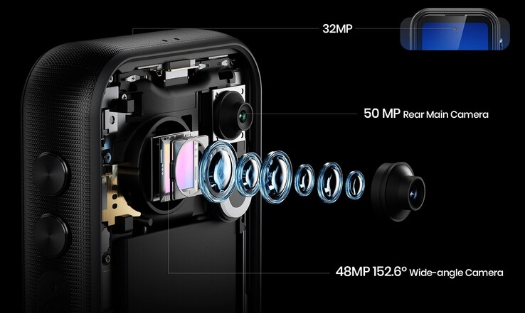 De aangeboden cameraopstelling is behoorlijk indrukwekkend, althans op papier.