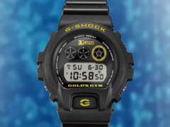 Op de Casio G-Shock DW-6900FS staat de tekst &#039;30 Japan&#039; recht boven het display. (Afbeeldingsbron: @geesgshock op Instagram)