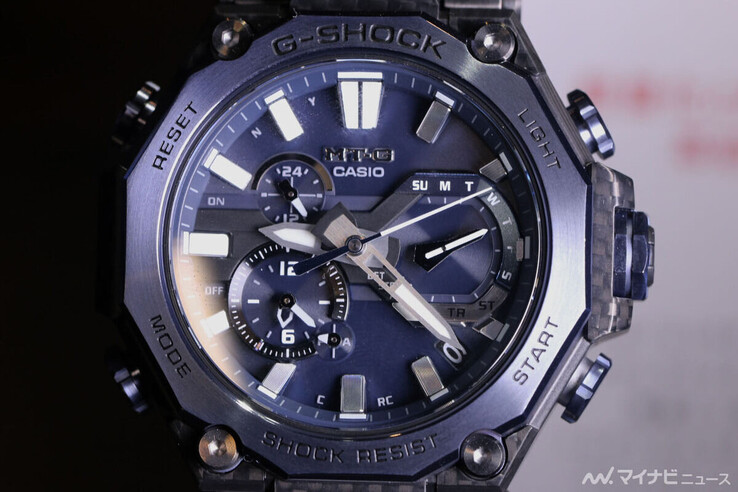 De Casio G-Shock MTG-B2000YBD-2A. (Afbeeldingsbron: Mynavi News)