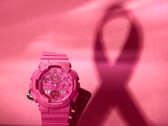 Casio en de Breast Cancer Research Foundation werken samen met het Pink Ribbon model GMAS145PK-4A G-Shock horloge. (Afbeeldingsbron: Casio)