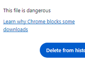 Ik wil niet weten waarom, Google. Ik wil met rust gelaten worden en mijn computer laten gebruiken. (Afbeelding Bron: gHacks, bewerkt.)
