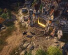 Een afbeelding van een kasteel in Disciples: Liberation.