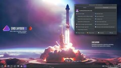 EndeavourOS 2024.06.25 installatieprogramma met verjaardagsbehang (Bron: EndeavourOS)