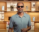Android CEO Sameer Samat droeg de nieuwe Google-bril op de Android Show. (Afbeeldingsbron: Google)