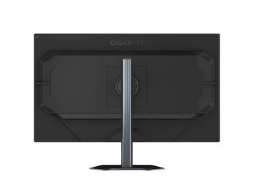 De achterkant van de Gigabyte GO27Q24 gamingmonitor. (Afbeeldingsbron: Gigabyte)
